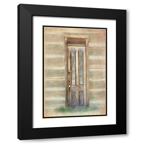Door to Somewhere Black Modern Wood Framed Art Print with Double Matting by Murdock, Ramona