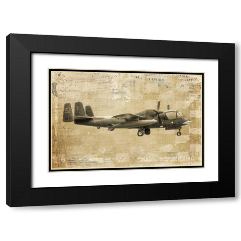 From the Grave Yard Black Modern Wood Framed Art Print with Double Matting by Murdock, Ramona