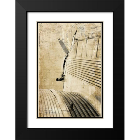 Onward, Upward Black Modern Wood Framed Art Print with Double Matting by Murdock, Ramona