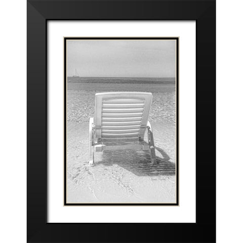 Front Row Seat Black Modern Wood Framed Art Print with Double Matting by Murdock, Ramona