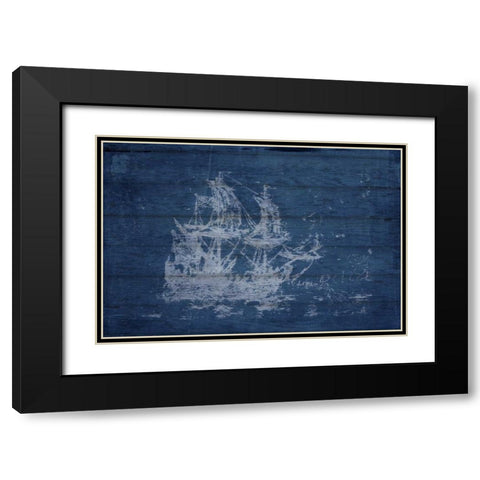 Ghostly II Black Modern Wood Framed Art Print with Double Matting by Murdock, Ramona