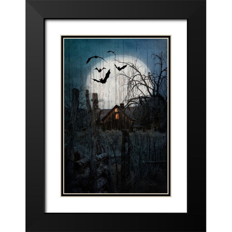 Spook House Black Modern Wood Framed Art Print with Double Matting by Murdock, Ramona