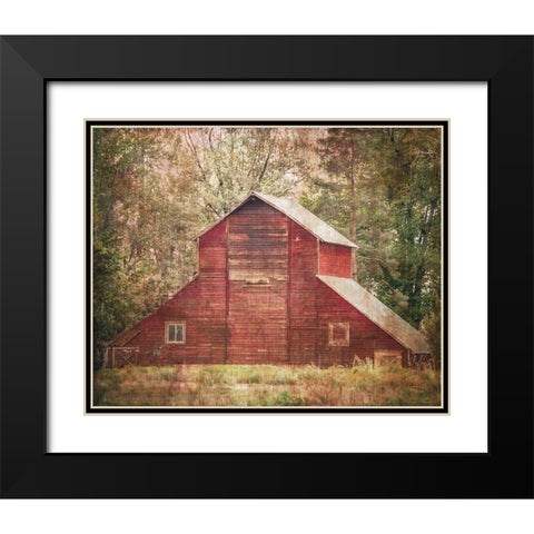 Another Time Black Modern Wood Framed Art Print with Double Matting by Murdock, Ramona