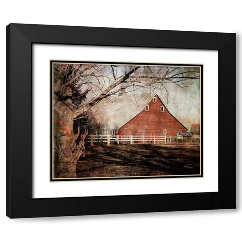 Still Working Black Modern Wood Framed Art Print with Double Matting by Murdock, Ramona