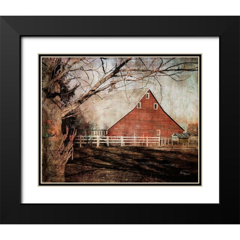 Still Working Black Modern Wood Framed Art Print with Double Matting by Murdock, Ramona