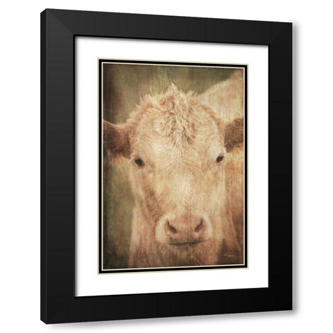 Henrietta Black Modern Wood Framed Art Print with Double Matting by Murdock, Ramona