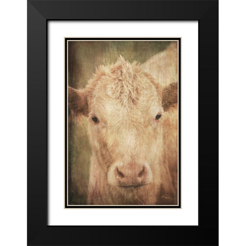 Henrietta Black Modern Wood Framed Art Print with Double Matting by Murdock, Ramona