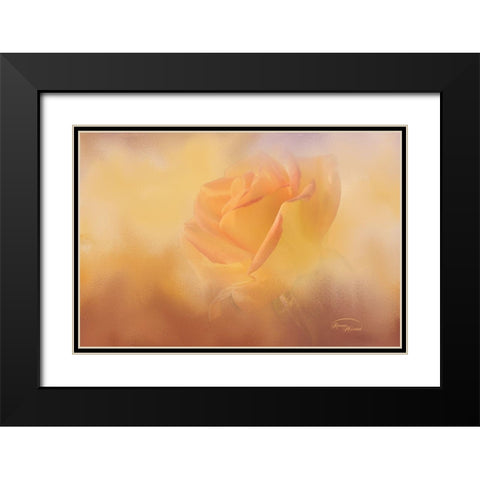 Reaching for Light Black Modern Wood Framed Art Print with Double Matting by Murdock, Ramona