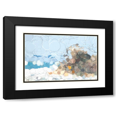 Reverie Black Modern Wood Framed Art Print with Double Matting by Murdock, Ramona