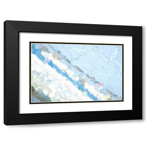 A Little Tipsy Black Modern Wood Framed Art Print with Double Matting by Murdock, Ramona