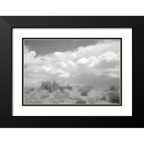 Far Fetched Black Modern Wood Framed Art Print with Double Matting by Murdock, Ramona