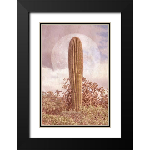 One Alone Black Modern Wood Framed Art Print with Double Matting by Murdock, Ramona