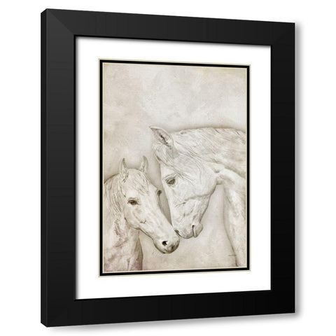 Us Black Modern Wood Framed Art Print with Double Matting by Murdock, Ramona