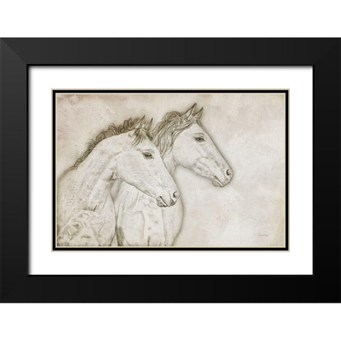 Looking Forward Black Modern Wood Framed Art Print with Double Matting by Murdock, Ramona