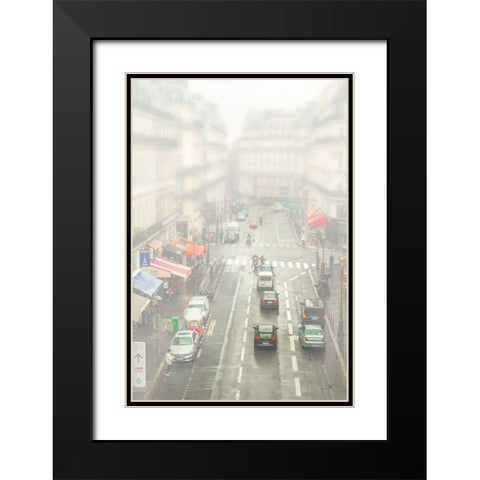 Upstairs Looking Down II Black Modern Wood Framed Art Print with Double Matting by Murdock, Ramona