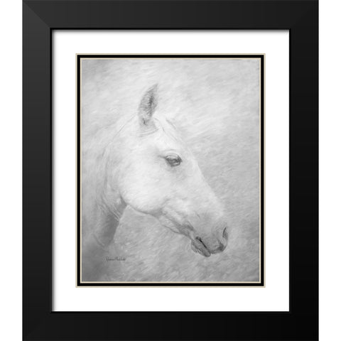 His Majesty Black Modern Wood Framed Art Print with Double Matting by Murdock, Ramona