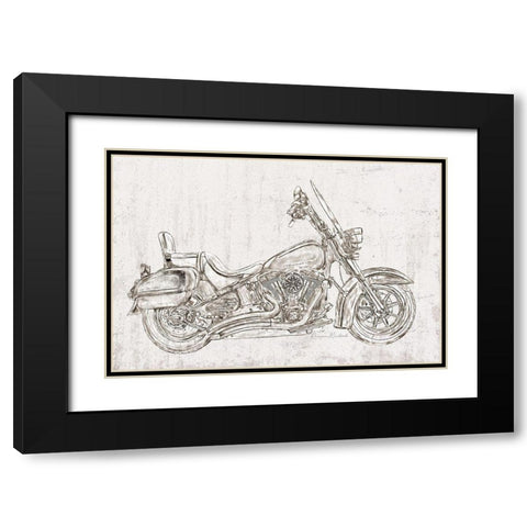 Sweet Ride No. 2 Black Modern Wood Framed Art Print with Double Matting by Murdock, Ramona