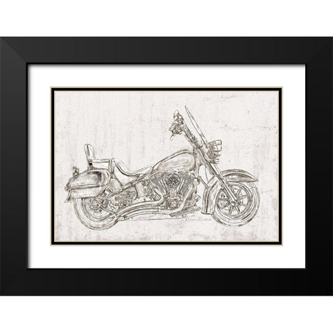 Sweet Ride No. 2 Black Modern Wood Framed Art Print with Double Matting by Murdock, Ramona