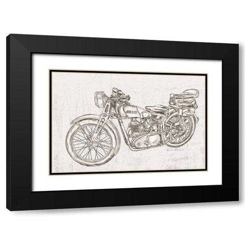 Sweet Ride No. 4 Black Modern Wood Framed Art Print with Double Matting by Murdock, Ramona