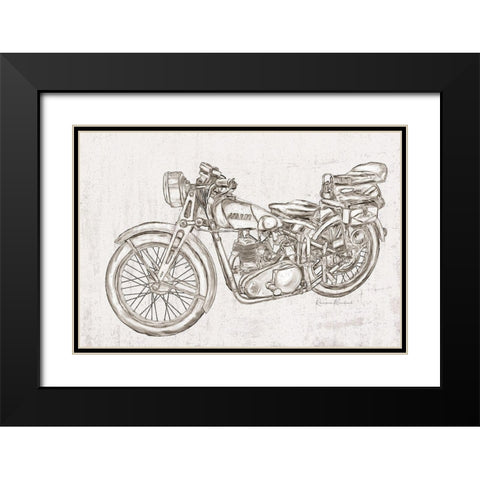 Sweet Ride No. 4 Black Modern Wood Framed Art Print with Double Matting by Murdock, Ramona