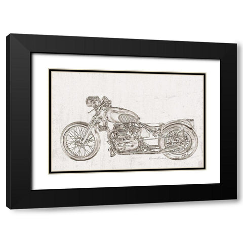 Sweet Ride No. 5 Black Modern Wood Framed Art Print with Double Matting by Murdock, Ramona