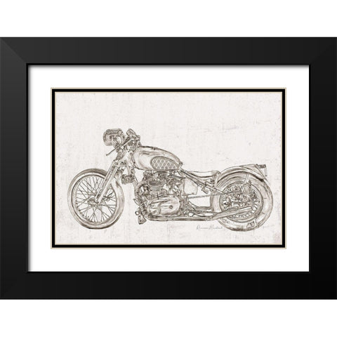 Sweet Ride No. 5 Black Modern Wood Framed Art Print with Double Matting by Murdock, Ramona