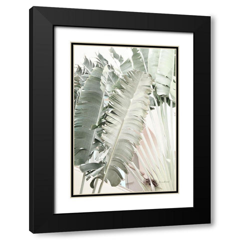 Banana Branch I Black Modern Wood Framed Art Print with Double Matting by Murdock, Ramona