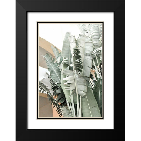 Banana Branch III Black Modern Wood Framed Art Print with Double Matting by Murdock, Ramona