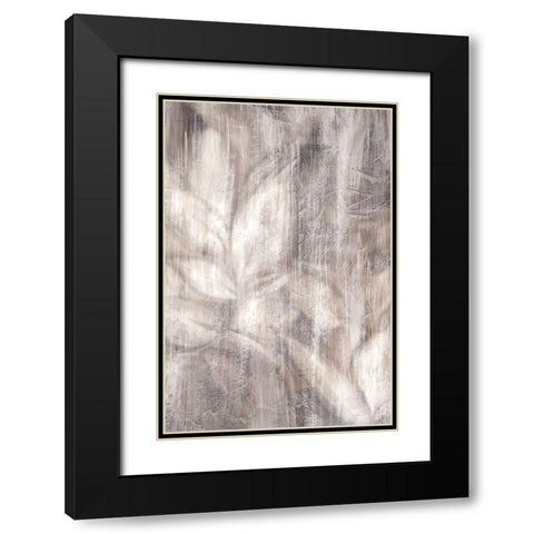 Neutral Autumn No. 1 Black Modern Wood Framed Art Print with Double Matting by Murdock, Ramona