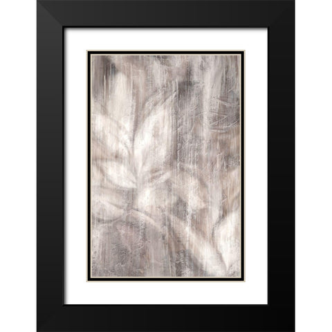 Neutral Autumn No. 1 Black Modern Wood Framed Art Print with Double Matting by Murdock, Ramona