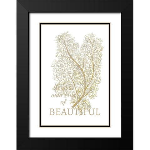 Own Kind of Beautiful Black Modern Wood Framed Art Print with Double Matting by Murdock, Ramona