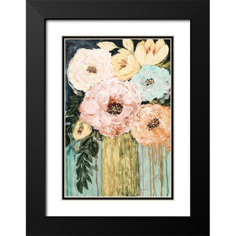 Garden Glories No. 2 Black Modern Wood Framed Art Print with Double Matting by Murdock, Ramona