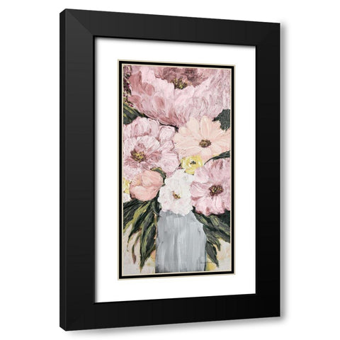 Garden Glories No. 4 Black Modern Wood Framed Art Print with Double Matting by Murdock, Ramona