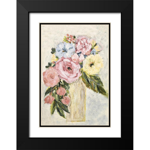 Garden Glories No. 6 Black Modern Wood Framed Art Print with Double Matting by Murdock, Ramona