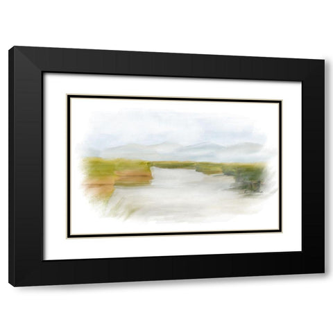 Marshy Wetlands III Black Modern Wood Framed Art Print with Double Matting by Murdock, Ramona