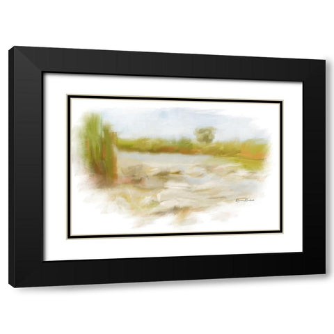 Marshy Wetlands IV Black Modern Wood Framed Art Print with Double Matting by Murdock, Ramona