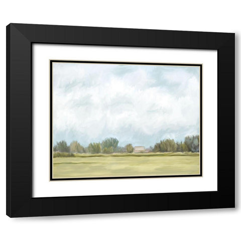 A Peaceful Place Black Modern Wood Framed Art Print with Double Matting by Murdock, Ramona