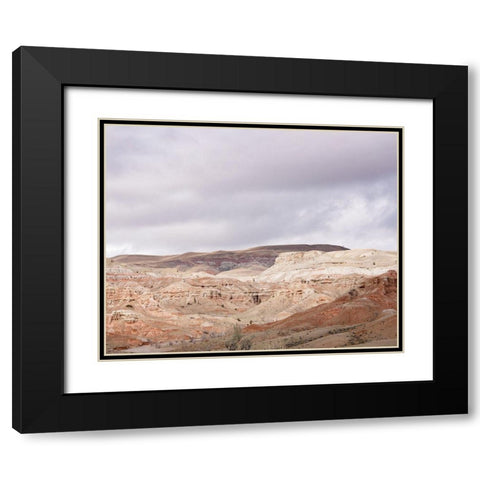 Wyoming Wilderness No. 7 Black Modern Wood Framed Art Print with Double Matting by Murdock, Ramona