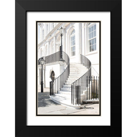 Charleston Elegance I Black Modern Wood Framed Art Print with Double Matting by Murdock, Ramona