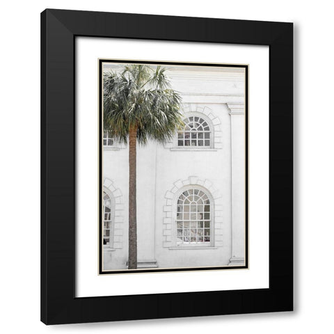 Charleston Elegance II Black Modern Wood Framed Art Print with Double Matting by Murdock, Ramona