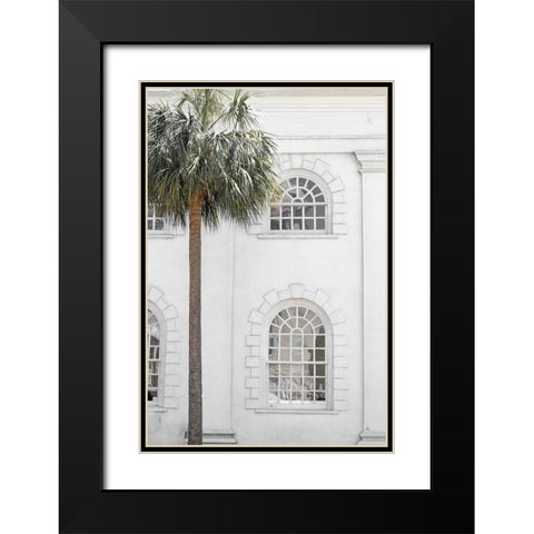 Charleston Elegance II Black Modern Wood Framed Art Print with Double Matting by Murdock, Ramona