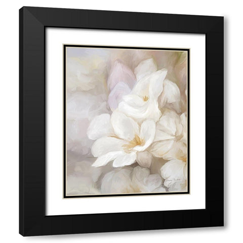Tranquility White IV Black Modern Wood Framed Art Print with Double Matting by Murdock, Ramona