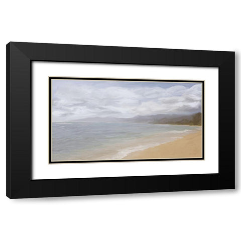 That Beach in Paradise Black Modern Wood Framed Art Print with Double Matting by Murdock, Ramona