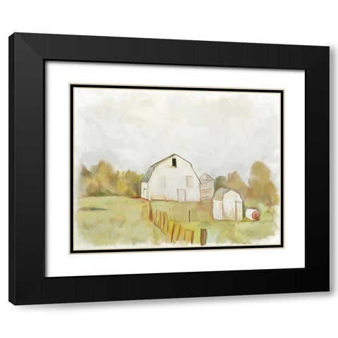 Barn 507 Black Modern Wood Framed Art Print with Double Matting by Murdock, Ramona
