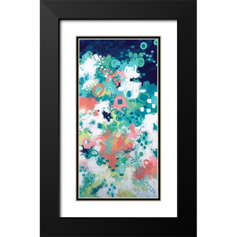 In the Flower Fields II Black Modern Wood Framed Art Print with Double Matting by Allemand, Sue
