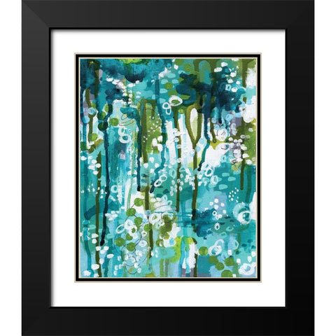 Forest for the Trees Black Modern Wood Framed Art Print with Double Matting by Allemand, Sue