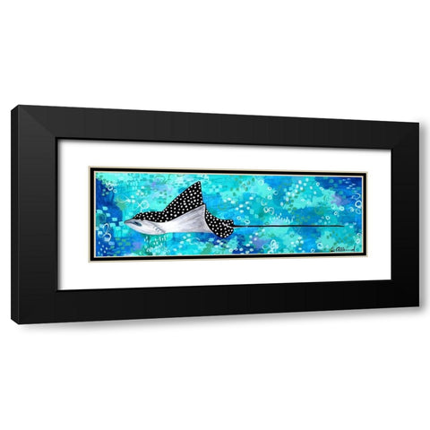 Flight of the Eagle Black Modern Wood Framed Art Print with Double Matting by Allemand, Sue