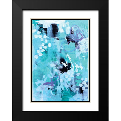Make a Wish I Black Modern Wood Framed Art Print with Double Matting by Allemand, Sue