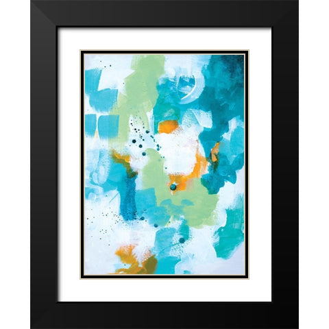 A Lovely Moment Black Modern Wood Framed Art Print with Double Matting by Allemand, Sue