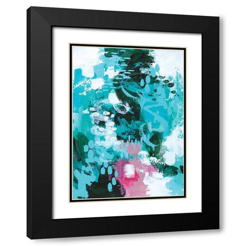Beyond the Trees I Black Modern Wood Framed Art Print with Double Matting by Allemand, Sue
